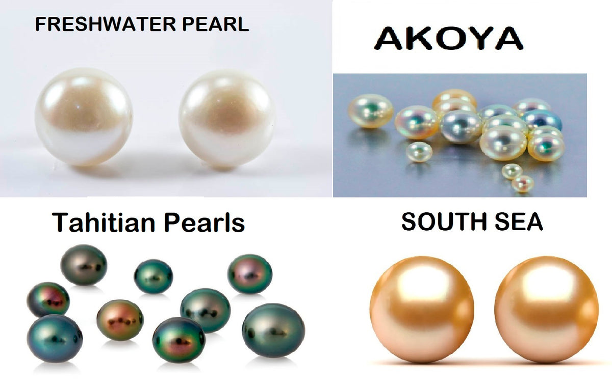 Different kinds outlet of pearls