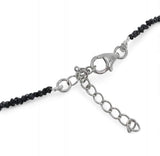 🖤 Natural Black Diamond Strand Necklace – Only ONE Available 🖤