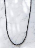 🖤 Natural Black Diamond Strand Necklace – Only ONE Available 🖤
