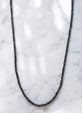 🖤 Natural Black Diamond Strand Necklace – Only ONE Available 🖤