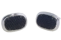 Men's Sterling Silver Cufflinks in Cz cfk1