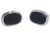 Men's Sterling Silver Cufflinks in Cz cfk1
