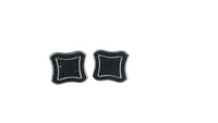 Men's Sterling Silver Cufflinks in Cz cfk8