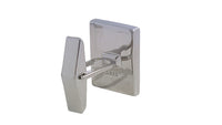 Men's Sterling Silver Cufflinks in Cz cfk9