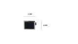 Men's Sterling Silver Cufflinks in Cz cfk9
