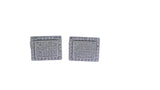 Men's Sterling Silver Cufflinks in Cz cfk5