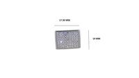 Men's Sterling Silver Cufflinks in Cz cfk3