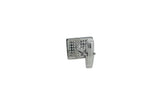 Men's Sterling Silver Cufflinks in Cz cfk3