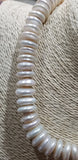 Rare Big Fresh Water Pearls Strand with Sterling Silver Clasp