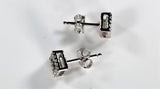 Solid Gold Studs with Diamonds for Kids & Teenagers