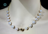 Trendy Freshwater Pearls in Solid 14Kt Gold