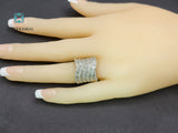 Beautiful 14kt Solid Gold Diamond Cocktail Ring