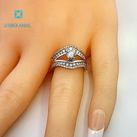 Certified Beautiful Diamond Solitaire Ring set in 14Kt Yellow Gold