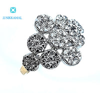 Certified Beautiful Diamond Ring set in 14Kt Yellow Gold