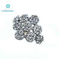 Certified Beautiful Diamond Ring set in 14Kt Yellow Gold
