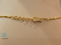22Kt Solid Gold Necklace with Earrings