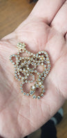 Elegant Necklace with 5 Carats of Diamonds in Solid 14Kt