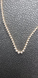 Elegant Necklace with 5 Carats of Diamonds in Solid 14Kt