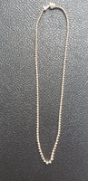 Elegant Necklace with 5 Carats of Diamonds in Solid 14Kt
